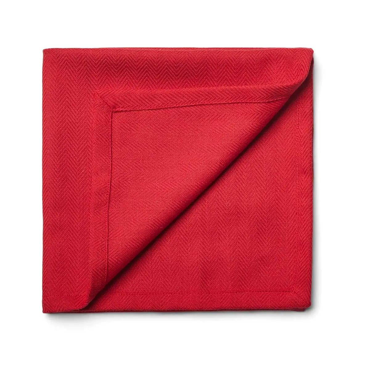 HUMDAKIN Serviet - 2 stk Organic Textiles 118 Christmas Red